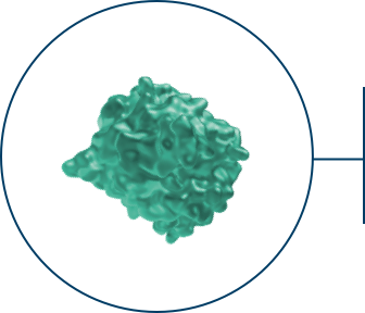 Green CXCL9 molecule